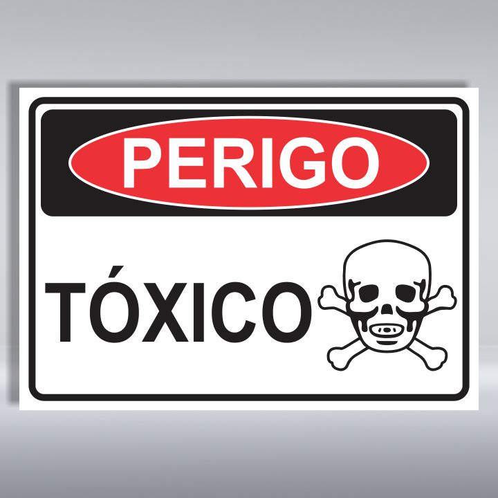 PLACA DE PERIGO | TÓXICO